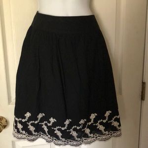 CANDY RAIN full, scalloped skirt J-L